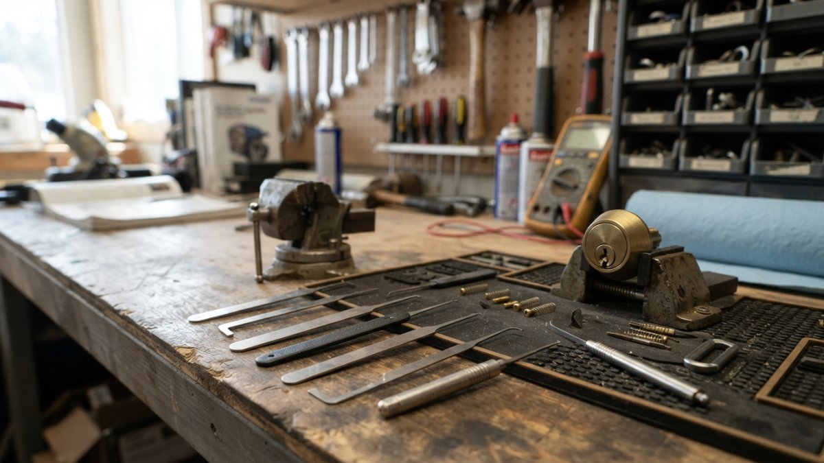 Lock Picking Tools for Maintenance Technicians