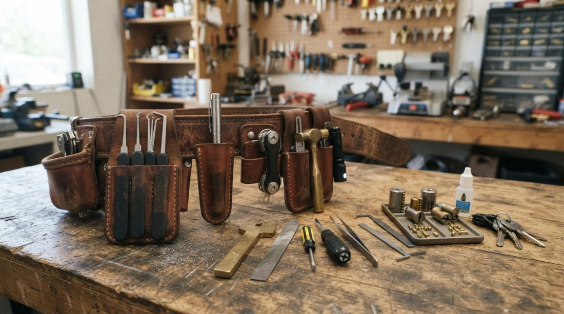 Locksmith Tool Belt Essentials: Pro Setup Guide