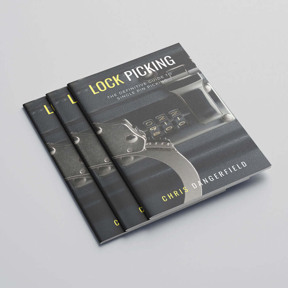 How to Pick Locks, Illustrated, Beginners Guide, 60 page paperback for Dummies